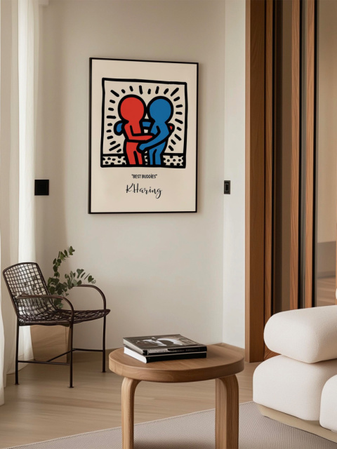 Best Buddies Keith Haring Plakat Best Buddies Keith Haring Plakat