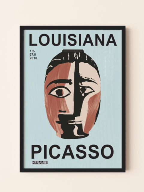Louisiana Pablo Picasso Plakat Louisiana Pablo Picasso Plakat