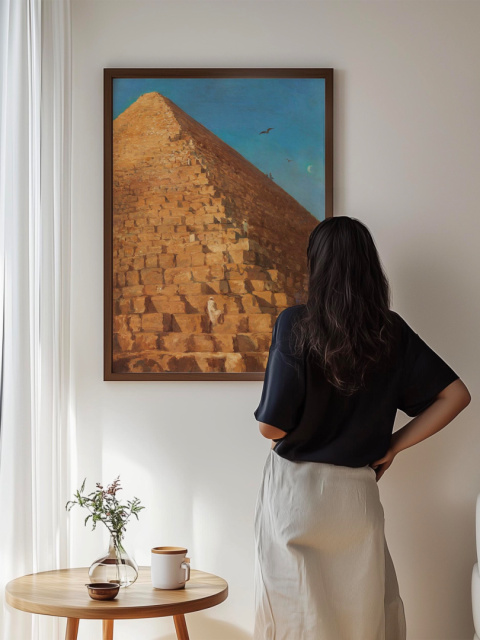 Pyramids Giza Plakat Pyramids Giza Plakat