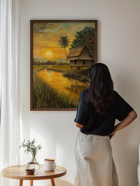 Thai House Plakat Thai House Plakat