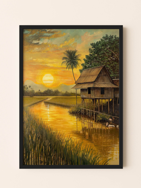 Thai House Plakat Thai House Plakat