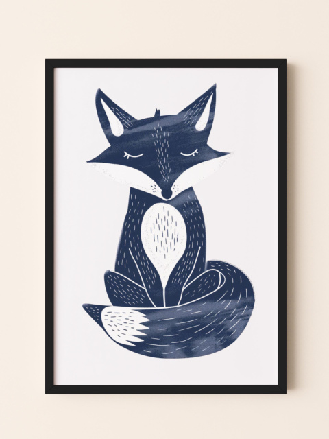 Blue Fox Plakat Blue Fox Plakat