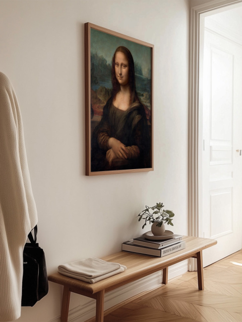 Mona Lisa Leonardo da Vinci plakat Mona Lisa Leonardo da Vinci plakat